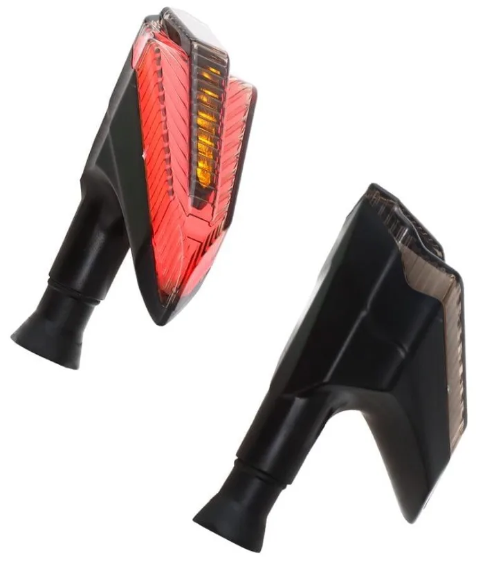 DIRECCIONALES "PAR" Z-132 T/ANCLA CON LED SECUENCIAL LUZ AMBAR Y ROJO --PROMOTO--