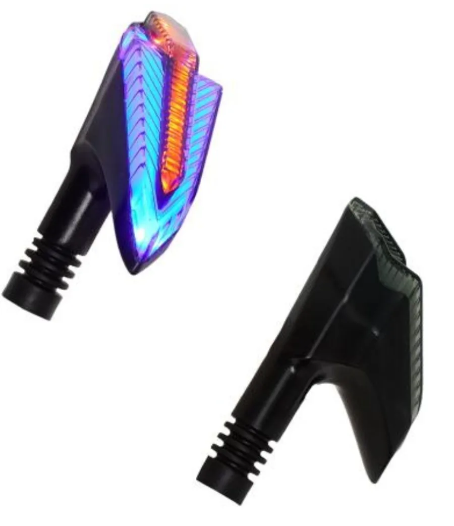 DIRECCIONALES Z-132 T/ANCLALED SECUENCIAL LUZ AMBAR-AZUL
