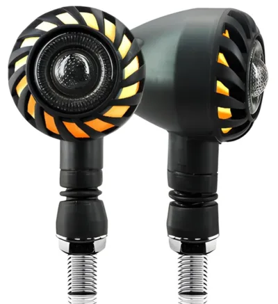 DIRECCIONALES "PAR" Z-176 T/TURBINA CON LED LUZ AMBAR/AMBAR --PROMOTO--