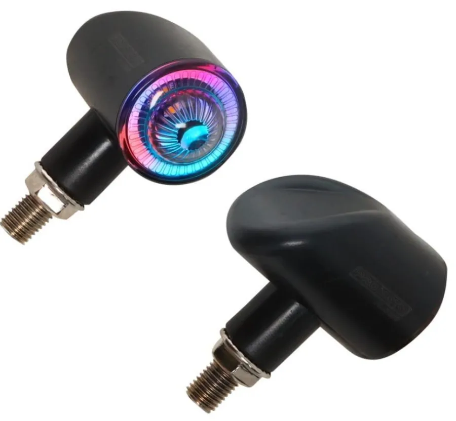 DIRECCIONALES "PAR" Z-178R T/TURBINA CON LED LUZ AZUL RGB --PROMOTO--