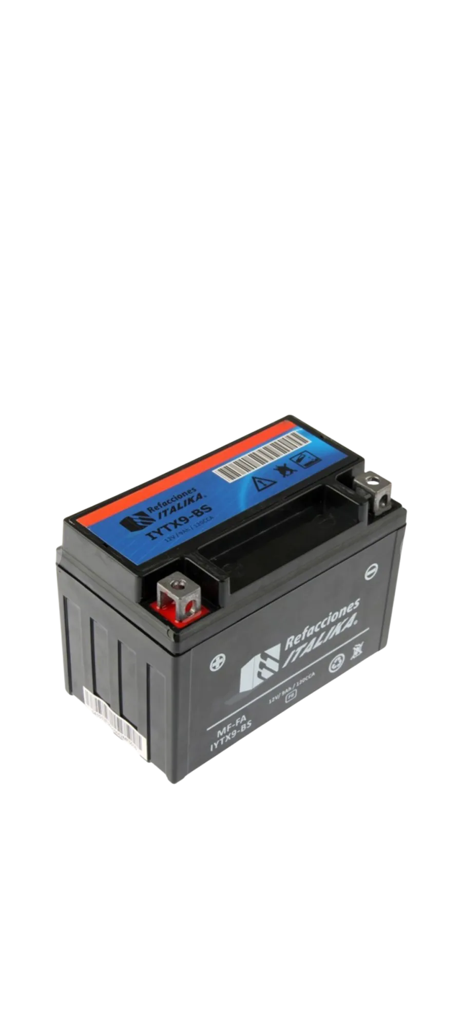 BATERIA ITALIKA MF-FA IYTX9-BS (P/BS250/ TC250/ TORNADO 250/ CBR600/ CUATRIS)