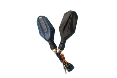 DIRECCIONALES LED SECUENCIAL AMBAR/AZUL MULTIFUNCION