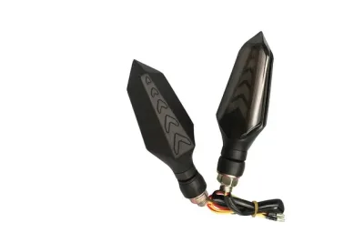 DIRECCIONALES LED SECUENCIAL AMBAR/AZUL V SY-YT046
