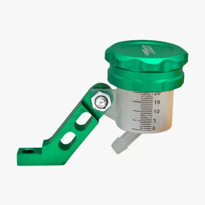 VASO ACEITE BOMBA FRENO MOTO VERDE