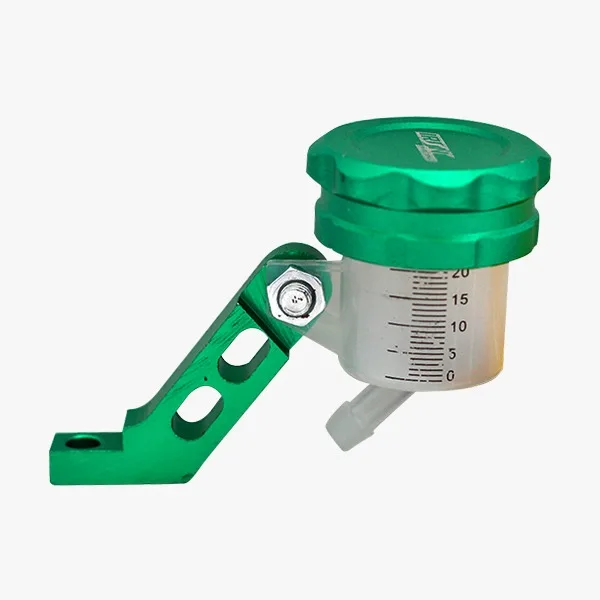 VASO ACEITE BOMBA FRENO MOTO VERDE