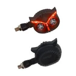 DIRECCIONALES "PAR" Z-MS T/BUHO CON LED SECUENCIAL LUZ AMBAR-ROJO --PROMOTO--