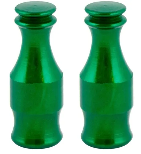 TAPON VALVULA AIRE JGO ALUMINIO BOTELLA VERDE