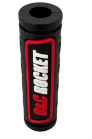 HULES DE PEDAL DE ARRANQUE D&amp;amp;amp;amp;amp;C ROCKET NEGRO-ROJO