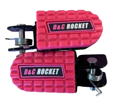 POSAPIES DELANTEROS D&amp;amp;amp;amp;C ROCKET PARA ITALIK DM200 VENT CROSSMAX VELOCI XEVERUS 200-250 ROSA