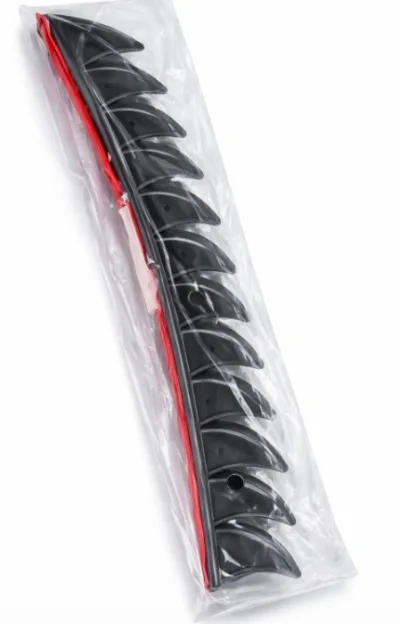TIRA DE CUERNOS PARA CASCO (MOHICANA CUERNOS) ROJO