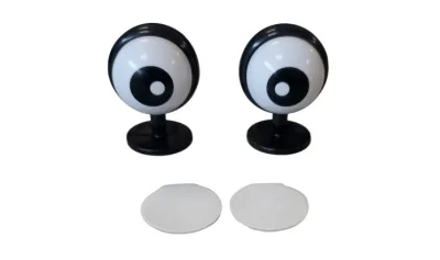 ACCESORIO PARA CASCO DE OJOS NEGRO