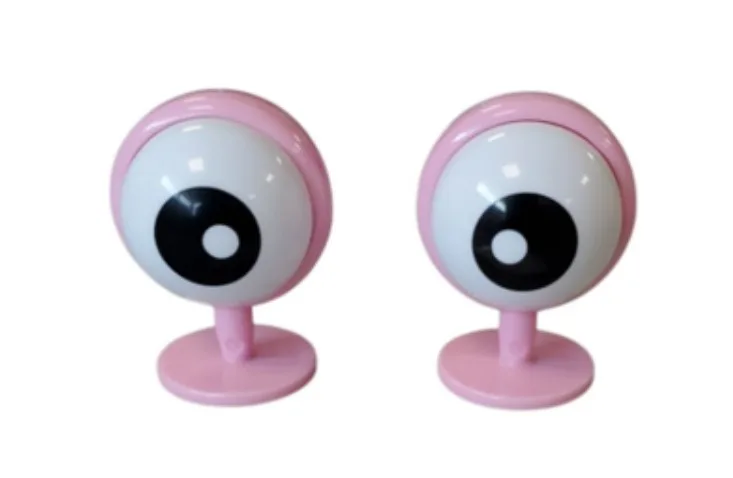 ACCESORIO PARA CASCO DE OJOS ROSA