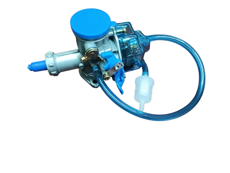 CARBURADOR PZ30 DM200 TAPA/MANGUERA AZUL HRM