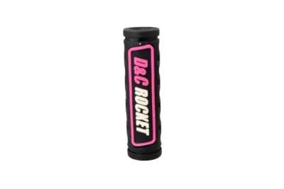 HULES DE PEDAL DE ARRANQUE D&C ROCKET NEGRO-ROSA