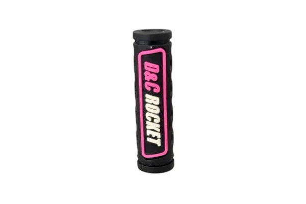 HULES DE PEDAL DE ARRANQUE D&C ROCKET NEGRO-ROSA