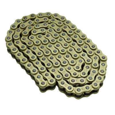CADENA MOTO DORADA 428H X 116L