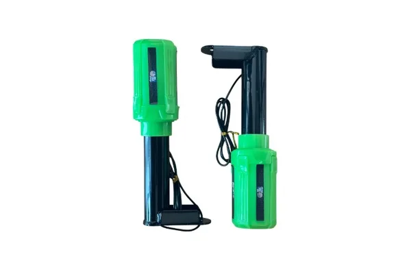 SLIDER VERDE D&C ROCKET CON BARRAS DE LED
