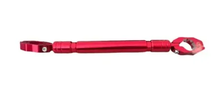 SOPORTE DE ALUMINIO DE MANUBRIO ROJO