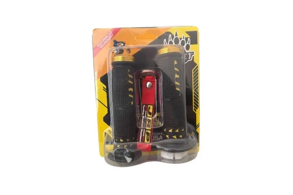 PUÑOS CON PUNTA DE ALUMINIO AMARILLO