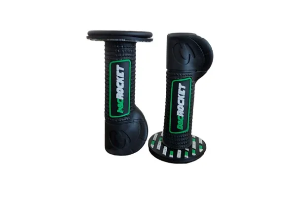 PUÑOS DEPORTIVOS D&amp;amp;amp;amp;amp;C ROCKET CON DESCANSA PUÑO NEGRO CON VERDE