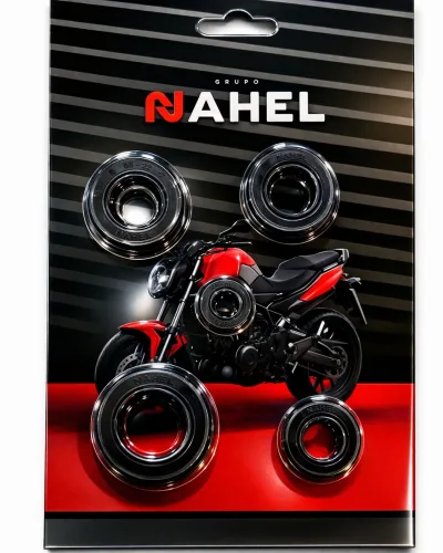 RETENES PARA MOTO 5 PIEZAS NFT , FT150 , FT150 DELIVERY , FT150G , FT150 GTS ROJA , FT150 TS , RC150 , FT150 GTI )