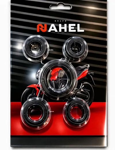 RETENES AT110 PARA MOTO 5 PIEZAS , AT110 RT , AT110 SPORT , AT125 RT , DT110 DELIVERY , X110 , AX 110 )