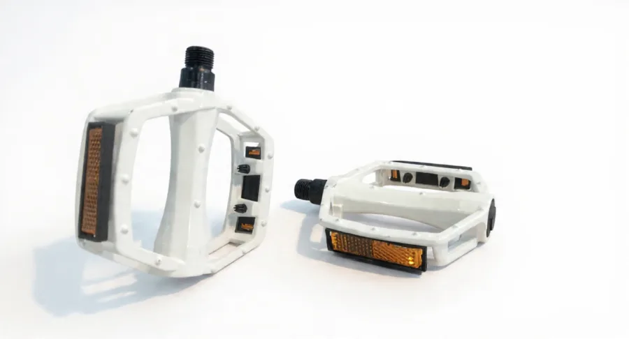 PEDAL AL 9/16 CROSS NHL003 BLANCO