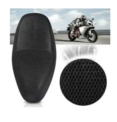 FUNDA ASIENTO R7 NEGRA (XL=114X53CM) COOL MESH P/ MOTONETAS DS125/ DS150