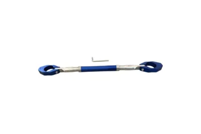SOPORTE DE ALUMINIO DE MANUBRIO AZUL