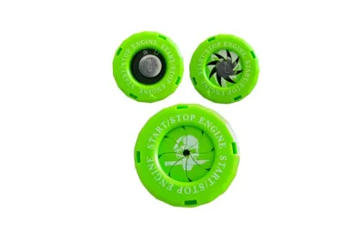 TAPON DE SWITCH DE ENCENDIDO START PIRATA VERDE