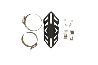 PROTECTOR DE ALUMINIO DE BARRA DE SUSPENSION NEGRO
