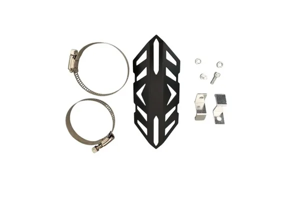 PROTECTOR DE ALUMINIO DE BARRA DE SUSPENSION NEGRO