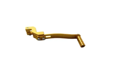 PEDAL DE FRENO DE ALUMINIO UNIVERSAL DORADO