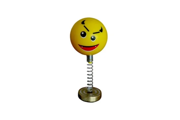 ACC Cabezon DECORATIVO CON RESORTE H05 AMARILLO