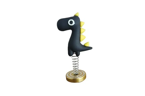 ACC Cabezon DECORATIVO DE DINOSAURIO negro
