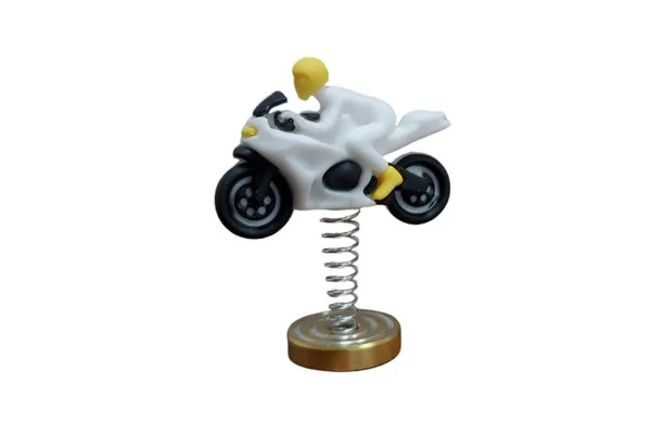 ACC Cabezon DECORATIVO DE MOTO BLANCO