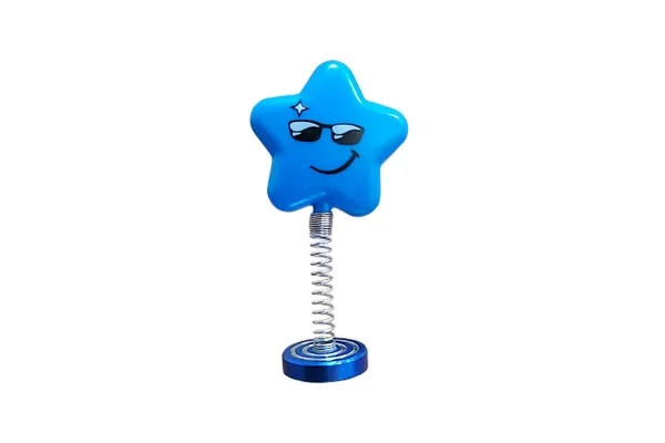 ACC Cabezon DECORATIVO ESTRELLA AZUL HAPPY