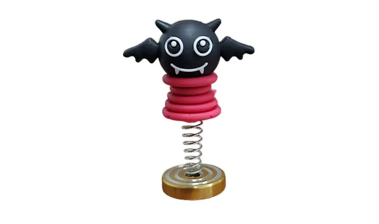 ACC Cabezon DECORATIVO VAMPIRO NEGRO-ROJO