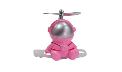 ACC P/MANUBRIO ASTRONAUTA CON HELICE ROSA