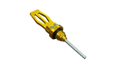 Bayoneta Medidor DE ACEITE DE ALUMINIO DORADO