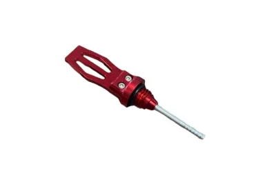 Bayoneta Medidor DE ACEITE DE ALUMINIO ROJO