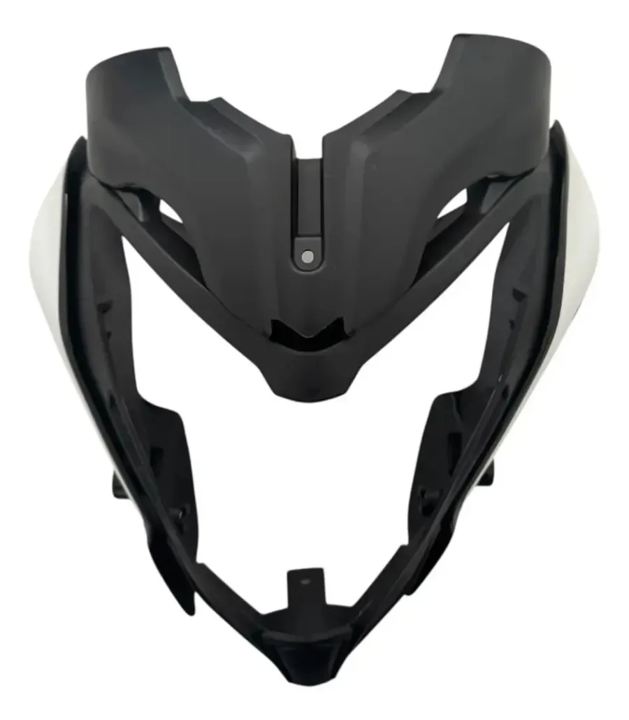 CUBIERTA DE FARO BAJA PULSAR 200 NS NEGRO CON BLANCO PERLA