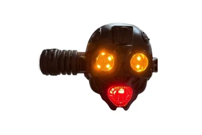 DIRECCIONAL DE CALAVERA R-338 AMARILLO-ROJO RUNNING