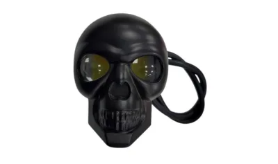FARO DE LED DE CALAVERA NEGRO MATE