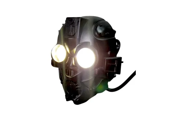 FARO DE LED NEGRO MATE AMARILLO-BLANCO ROBOT