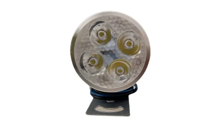 FARO UNIVERSAL 4 LEDS PLATA