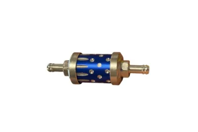 FILTRO DE GASOLINA g/a DE ALUMINIO TIPO 3 AZUL