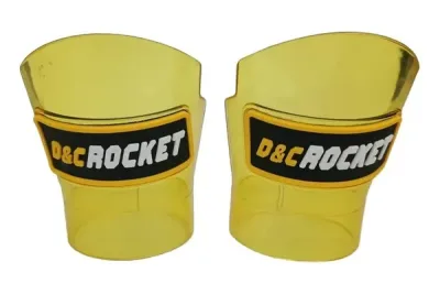 PROTECTOR DECORATIVO BARRAS DE SUSPENSION AMARILLO