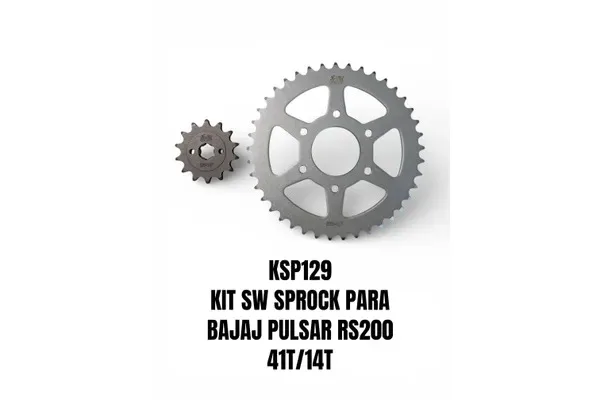 SPROCKET SIN CADENA BAJ PULSAR RS200 41T/14T