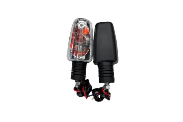 DIRECCIONALES TRASERAS CON SOPORTES PARA ITALI FT125 FT150 GRAFITO